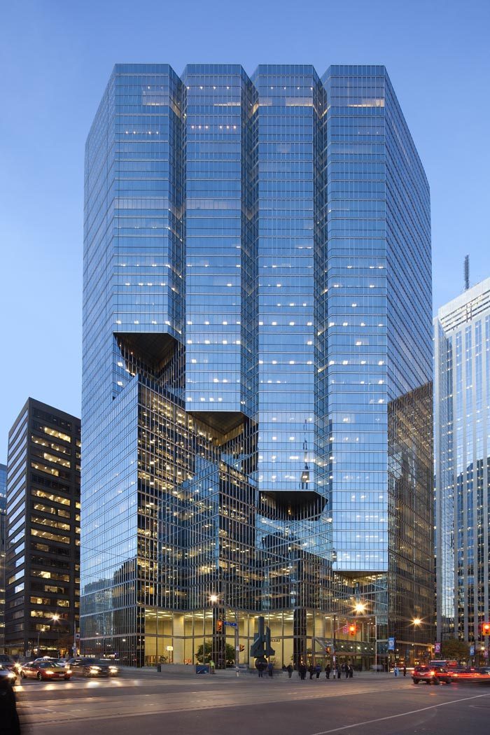 150 King West at dusk